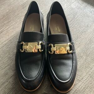 Kate Spade size 8 Black loafers